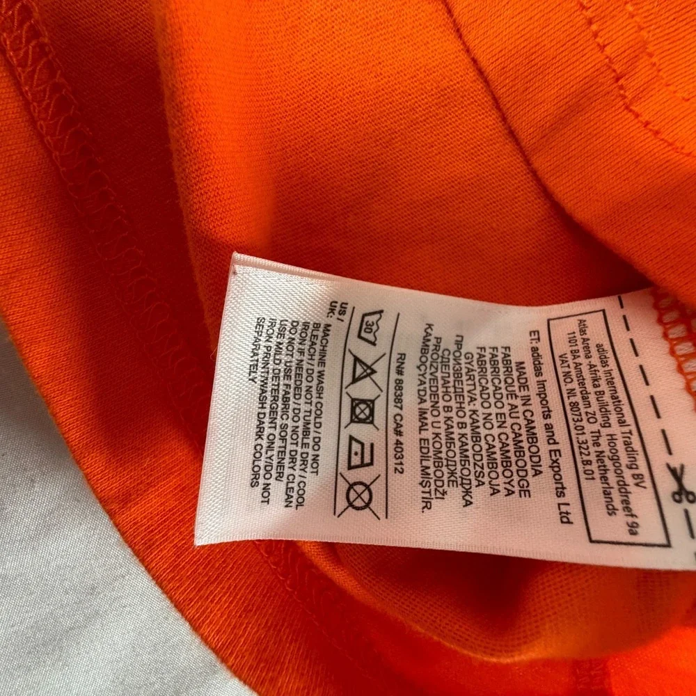 Adidas T-Shirt Orange